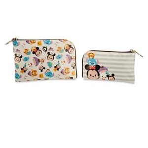 Disney tsum tsum zippered pouch set